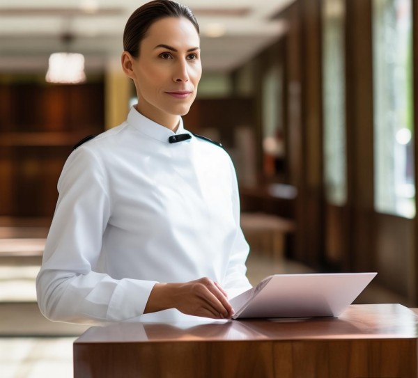 酒店服务中的礼仪之道，服务员的专业与专注