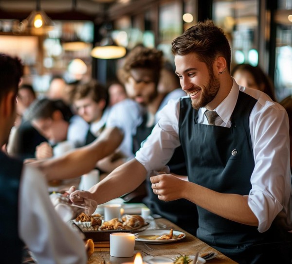 服务周记，服务员的责任与担当