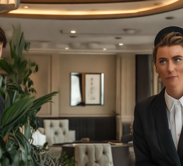 酒店服务，礼仪与美相得益彰的完美结合。